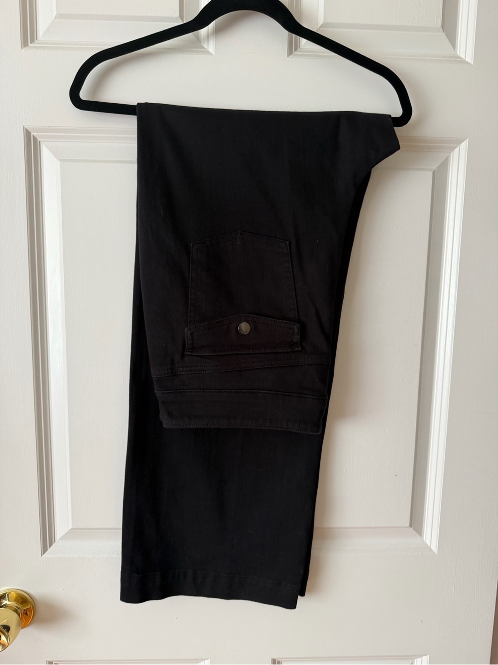 Woman’s Black Pull On Wide Leg Pants